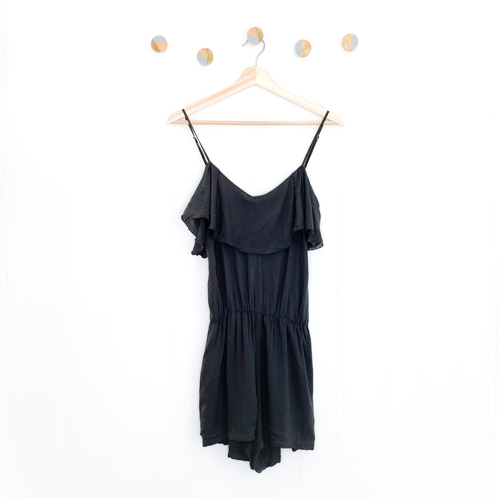 Anouk by Magali Pascal Ruffle Romper New with Flaw